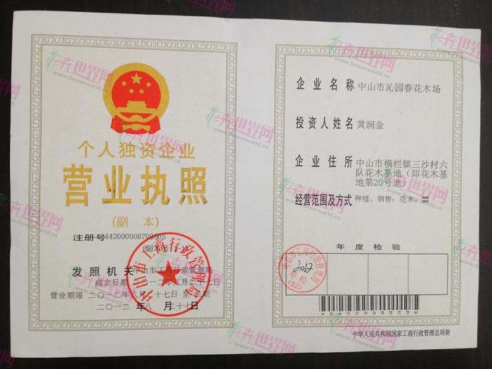 营业执照